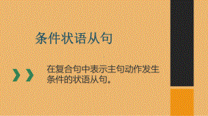 2021年中考英语条件状语从句专项ppt课件.pptx