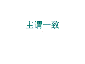 2021年中考英语 语法专题 主谓一致 ppt课件.pptx