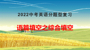 2022年中考英语分题型复习：语篇填空之综合填空解题技巧ppt课件.pptx