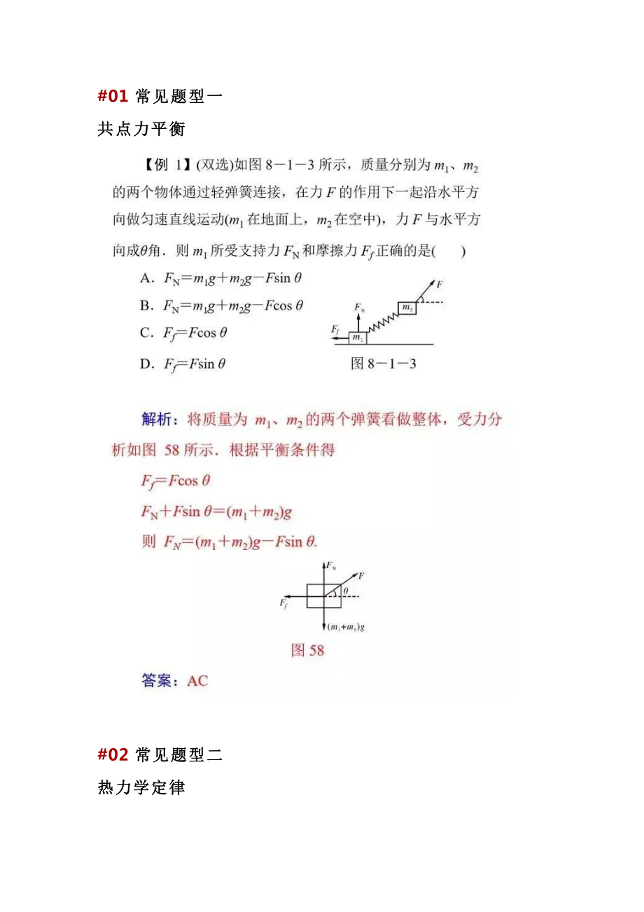 高中物理-11类基本题型解析.docx_第1页