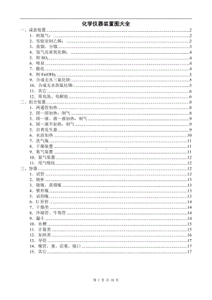 中学化学仪器装置图大全.docx