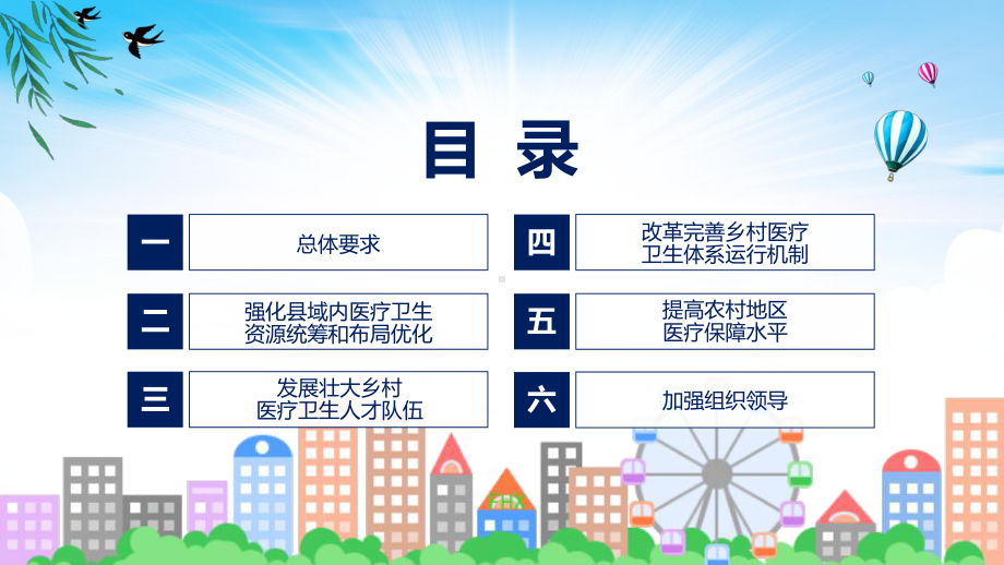 一图看懂关于进一步深化改革促进乡村医疗卫生体系健康发展的意见学习解读课件.pptx_第3页