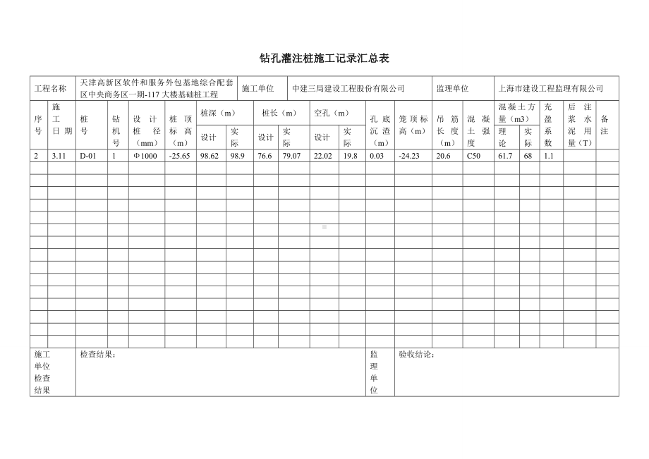 钻孔灌注桩施工记录汇总表.doc_第2页