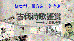 诗歌鉴赏之七大诗歌题材 ppt课件（共30张ppt）2023年中考语文一轮复习.pptx