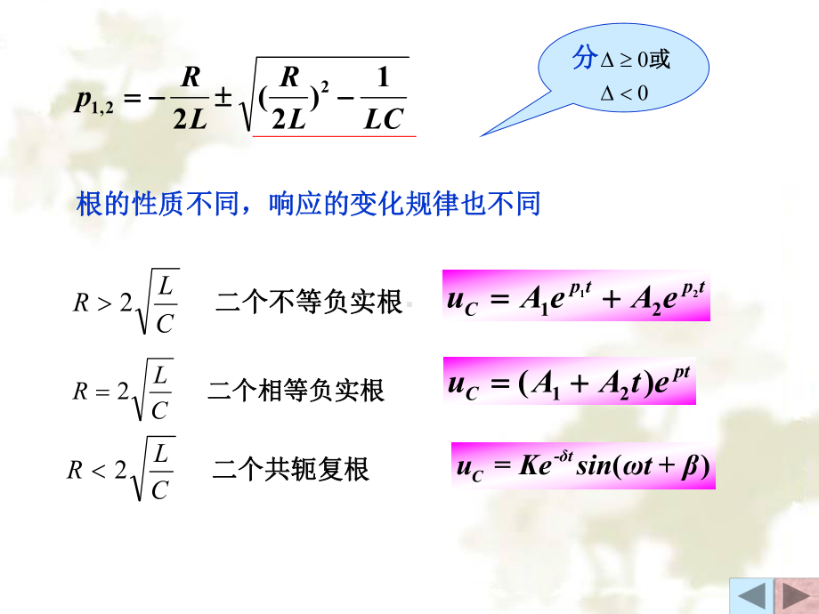 大学精品课件：第7章 二阶电路及EWB实验.ppt_第3页