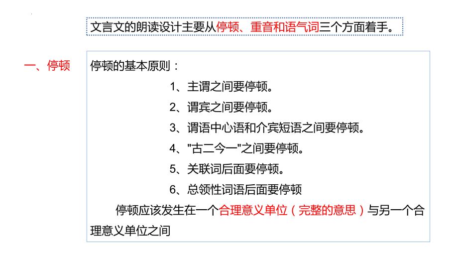 文言文朗读设计ppt课件2022年中考语文一轮复习.pptx_第3页