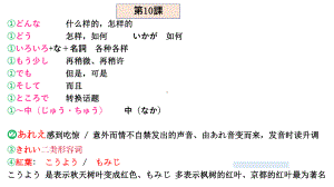 复习ppt课件-2023新版标准日本语《高中日语》初级上册.pptx