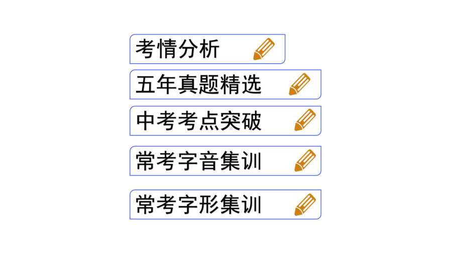 2022年中考语文甘肃专用一轮复习专题一字音、字形、书写与书法鉴赏ppt课件.pptx_第1页