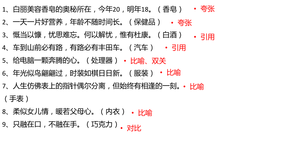 修辞手法 ppt课件（共35张ppt）2023年中考语文一轮复习.pptx_第2页