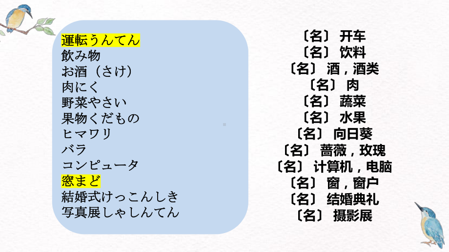 第十一課 小野さんは歌が好きですppt课件 -2023新版标准日本语《高中日语》初级上册.pptx_第3页