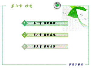 《管理学基础》课件第六章控制.ppt