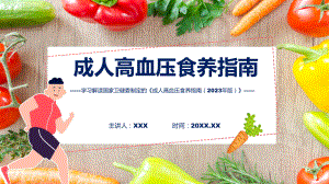 成人高血压食养指南（2023年版）学习解读模板.pptx