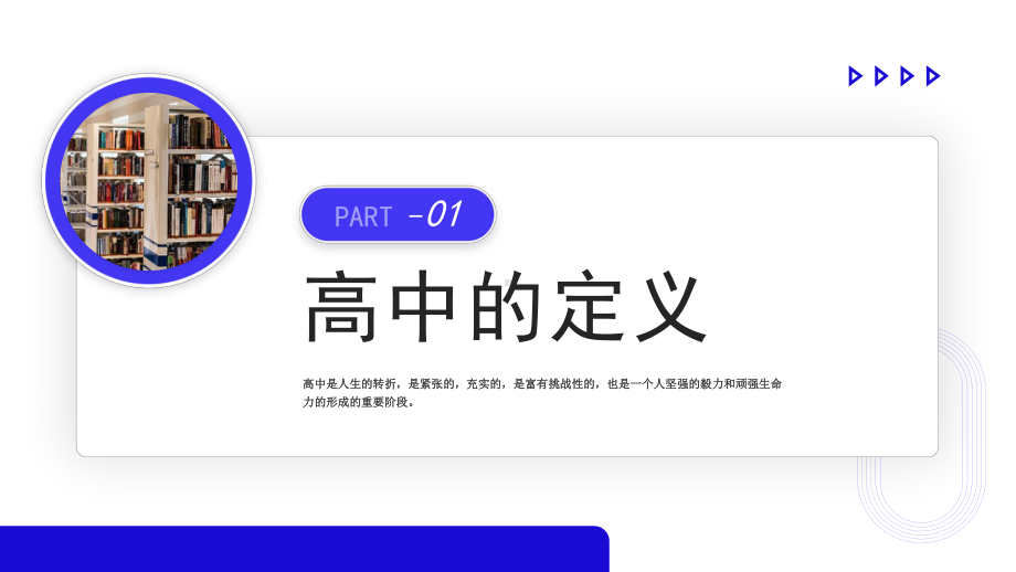 小清新2023高中开学第一课PPT模板.pptx_第3页