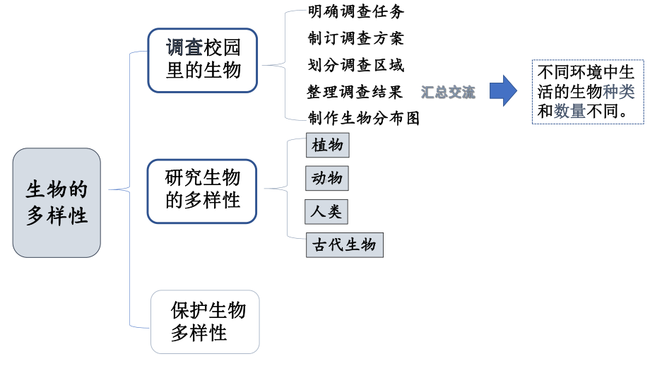 第二单元生物的多样性单元整理教学 ppt课件-2023新教科版六年级下册《科学》.pptx_第3页