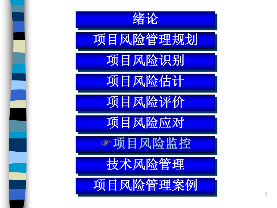 大学精品课件：项目风险管理Chapter7.ppt_第1页