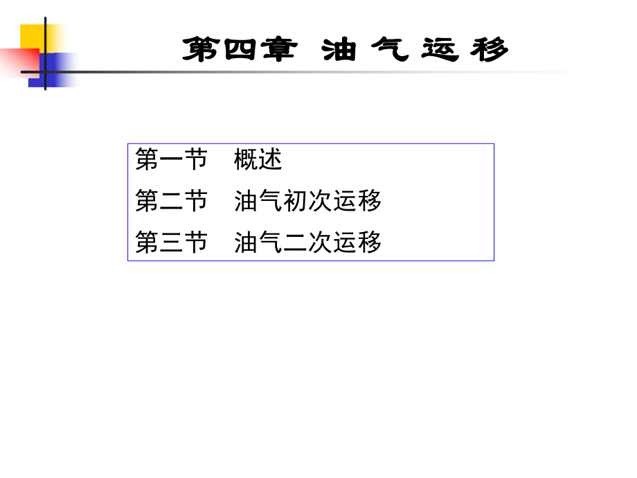 大学精品课件：04 油气运移.ppt_第1页