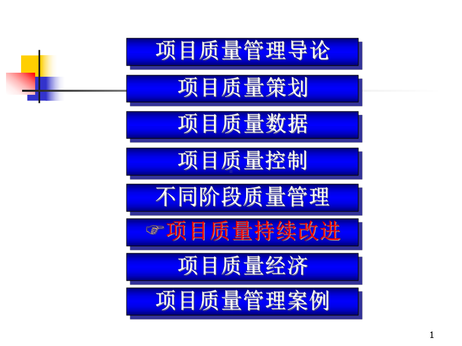 大学精品课件：项目质量管理Chapter6.ppt_第1页