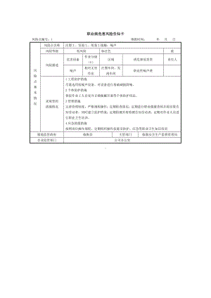 注塑企业职业危害告知卡.docx