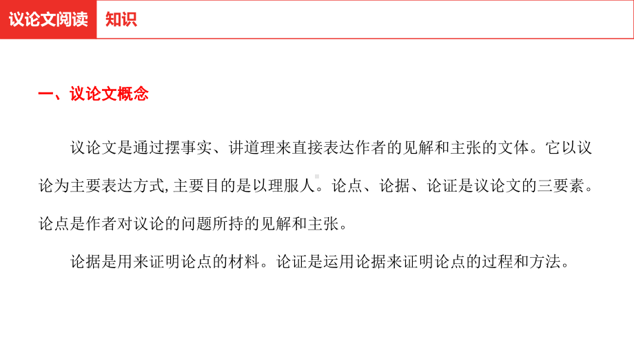 2021年中考语文复习 第三部分现代文阅读 专题三议论文阅读ppt课件（126张PPT）.pptx_第3页