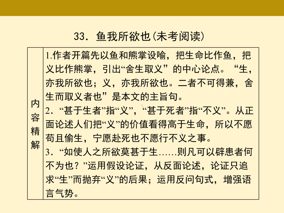 广东2021年中考语文二轮复习阅读升级专训 九年级下册 课内文言文阅读 ppt课件（120张PPT）.ppt_第2页