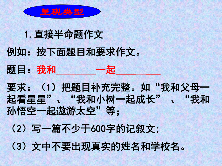 半命题作文指导1-河北省2020年中考语文复习专题 (共25张PPT)ppt课件.ppt_第3页