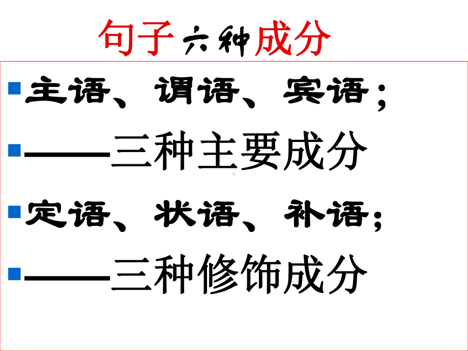 专题06：句子成分-2021年中考语文一轮复习专题培优ppt课件（共12张ppt）.ppt_第2页