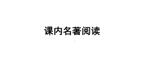 2022年广东省中考语文二轮专题复习：名著专题 （共120张PPT）ppt课件.pptx