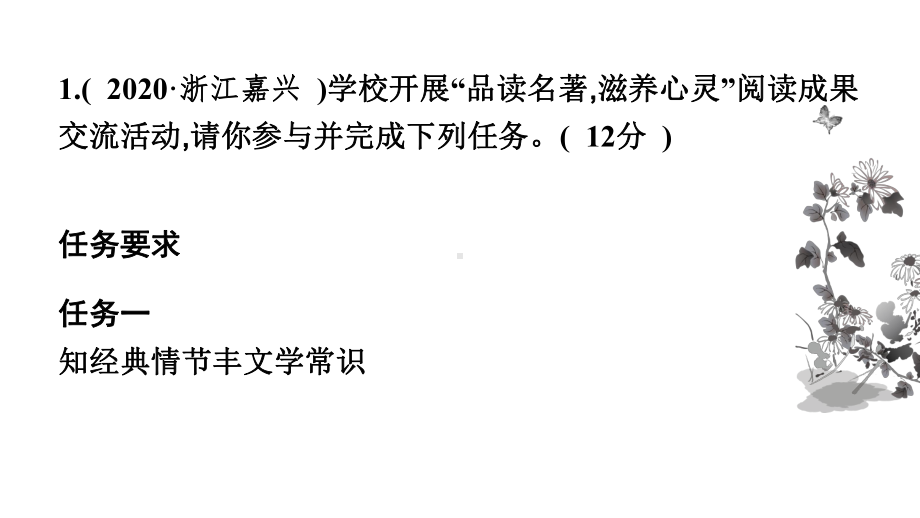 2021年中考语文名著串联训练ppt课件（共31张PPT）.pptx_第2页