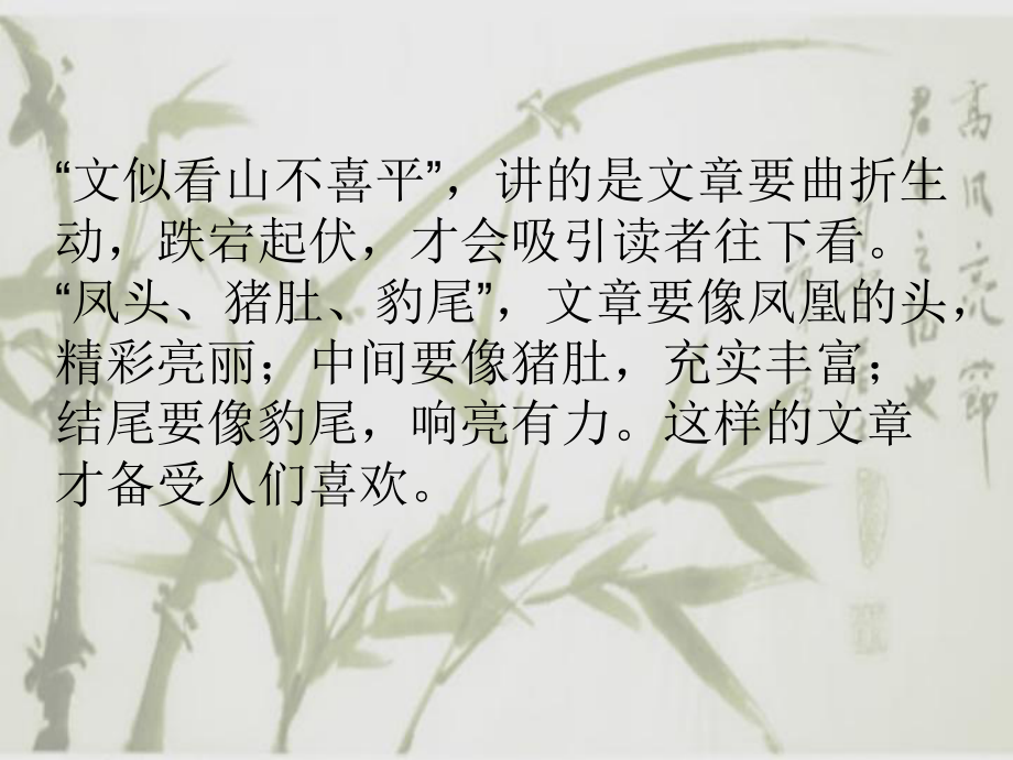 2021年中考二轮专题复习：《如何让作文开头眼前一亮》ppt课件（27张PPT）.ppt_第3页