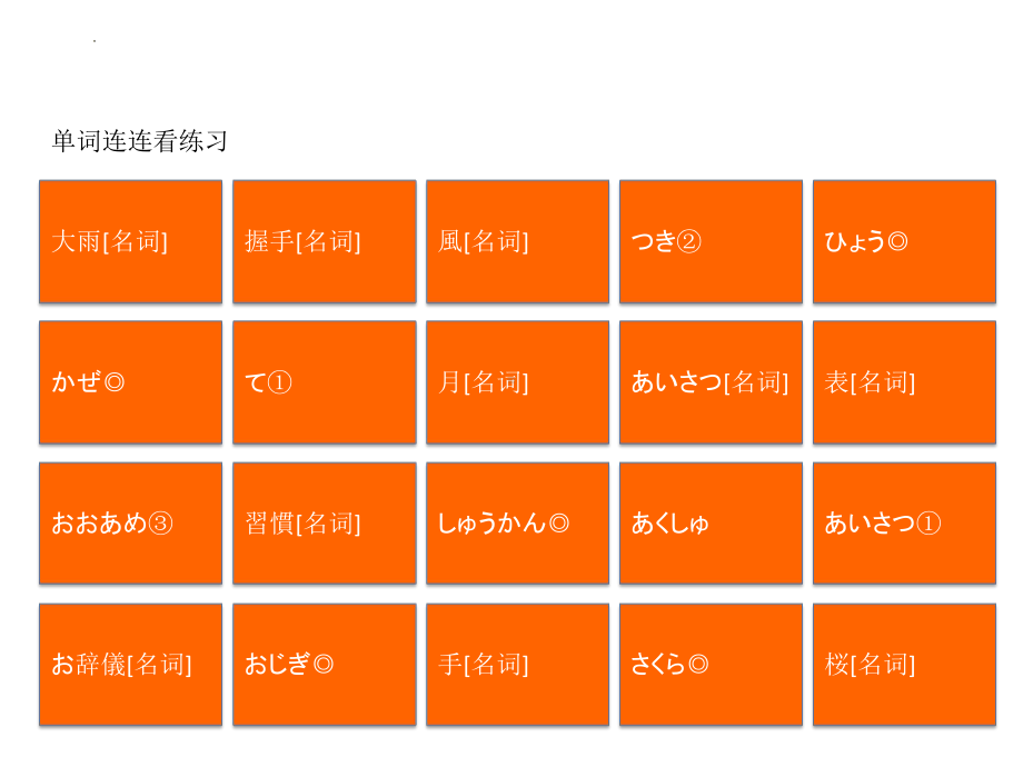 第26课 单词连连看练习 ppt课件-版标准日语《高中日语》初级下册.pptx_第2页