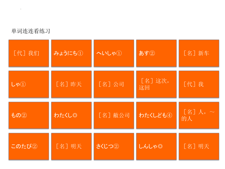 第48课 单词连连看练习ppt课件-版标准日语《高中日语》初级下册.pptx_第2页