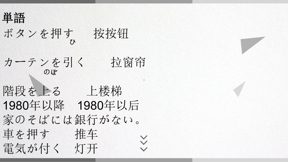 第31課 このボタンを押すと、電源が入ります ppt课件-2023新版标准日语《高中日语》初级下册.pptx_第3页