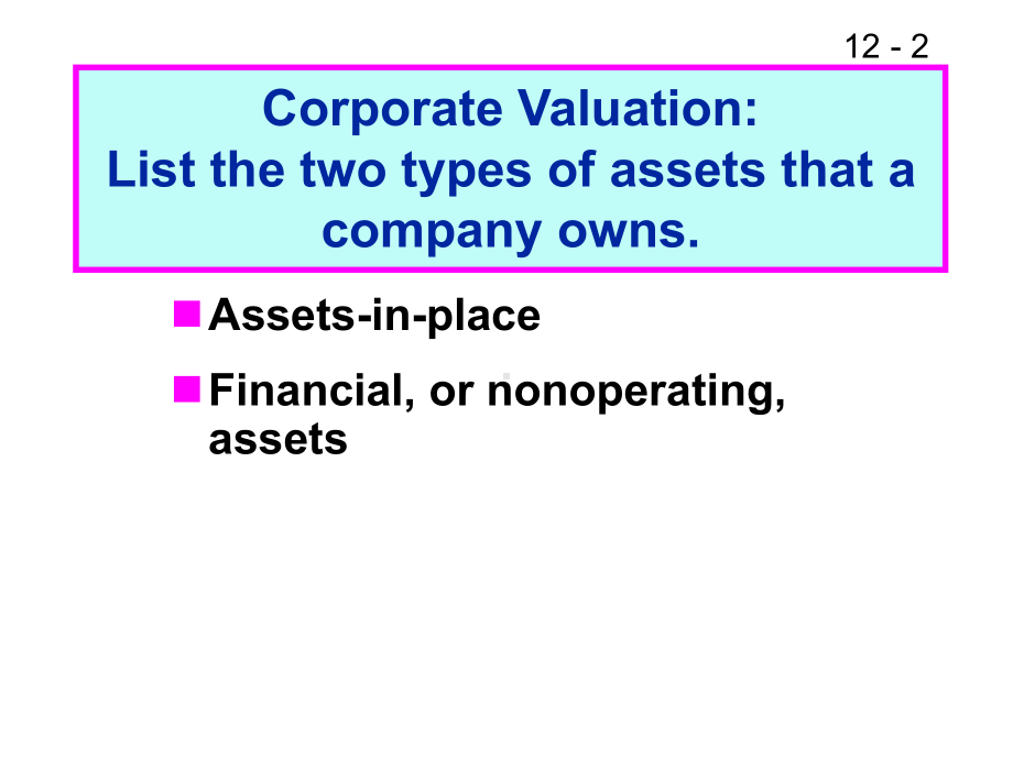 大学课件：公司金融学ch12.ppt_第2页