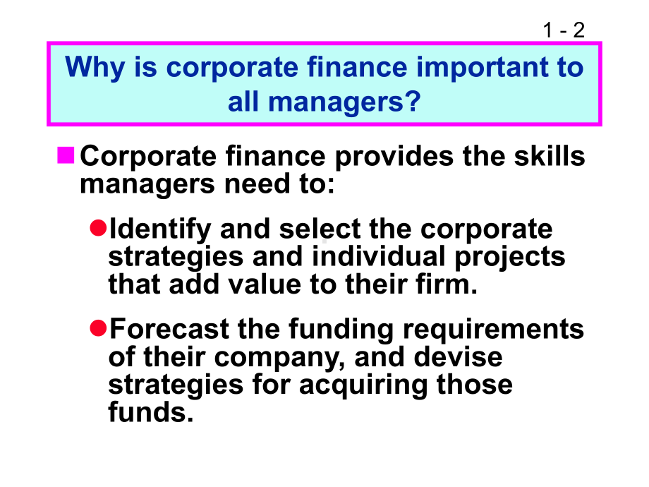 大学课件：公司金融学ch01.ppt_第2页