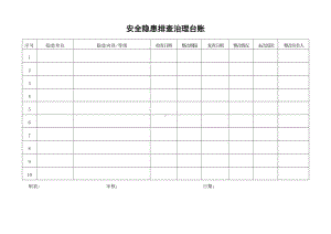 安全隐患排查表.docx