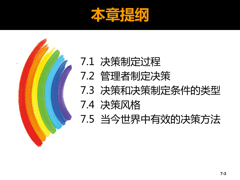 大学课件：第3篇 计划-第07章作为决策者的管理者.ppt_第3页