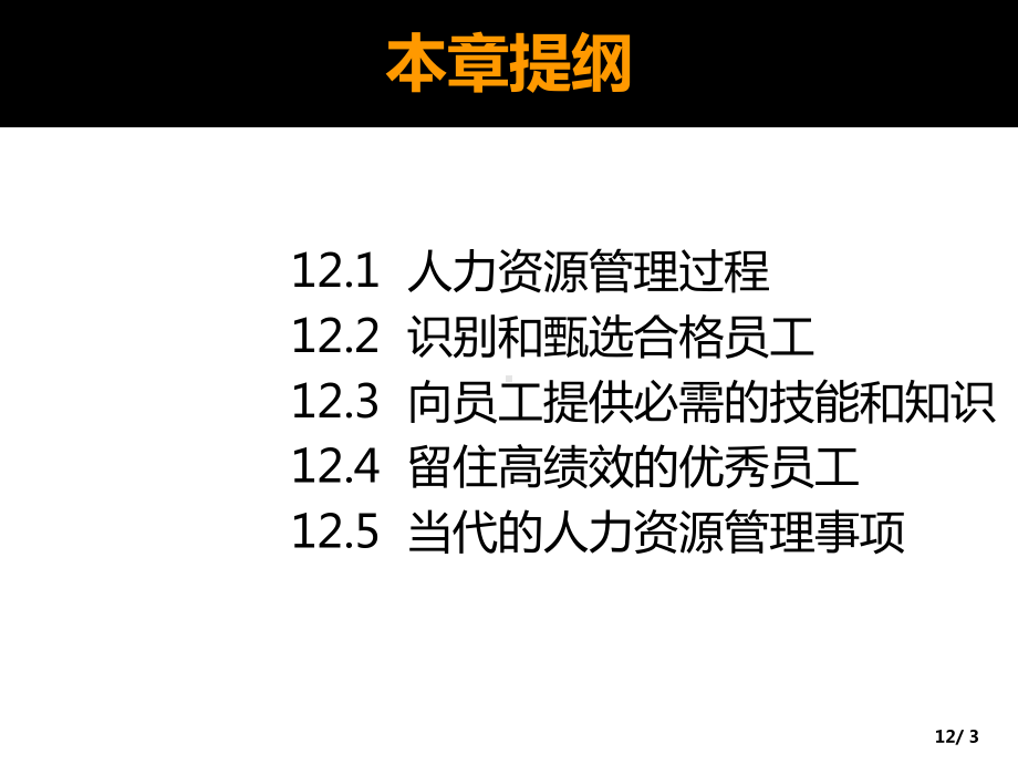 大学课件：第4篇 组织-第12章人力资源管理.ppt_第3页