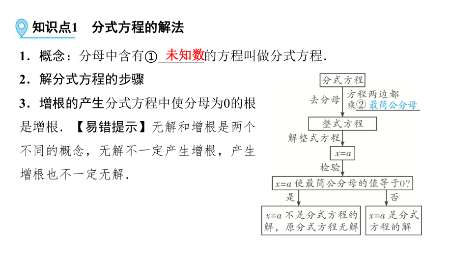 第1部分 第8讲 分式方程-2021年中考数学一轮复习ppt课件（广西专版）.pptx_第3页