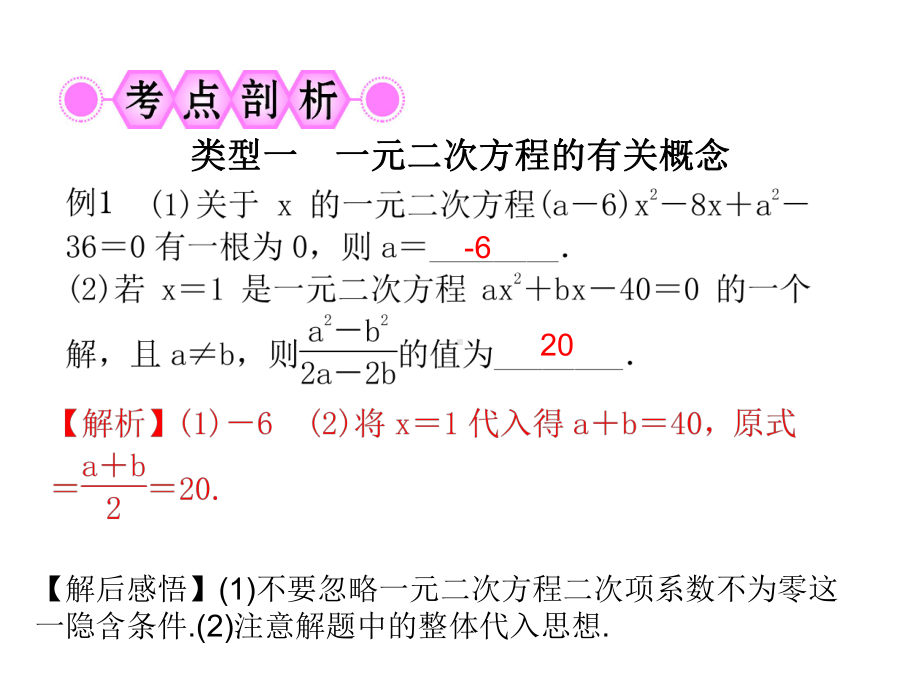 第8讲 一元二次方程及其应用 ppt课件-2021年中考数学复习.ppt_第3页