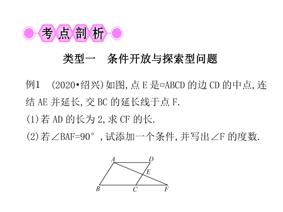 第40讲　开放与探索型问题 ppt课件-2021年中考数学复习.ppt_第3页