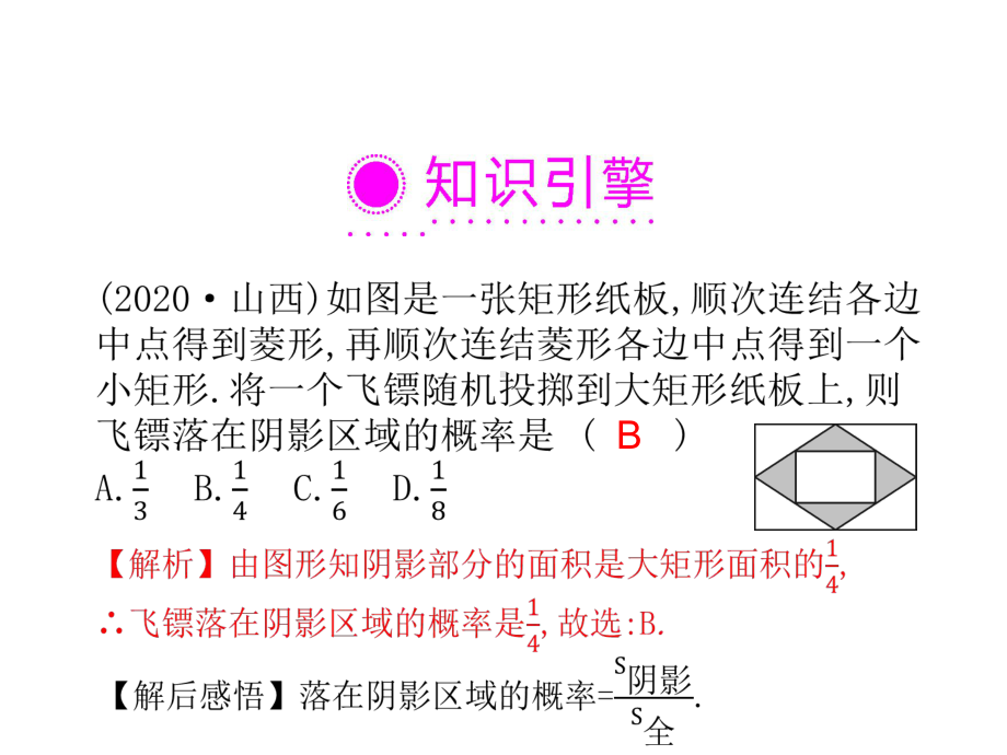 第32讲　简单事件的概率及其应用 ppt课件-2021年中考数学复习.ppt_第2页