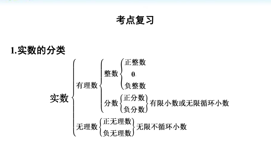 九年级中考一轮复习实数复习ppt课件 2022年北师大版 九年级下学期数学 .pptx_第2页