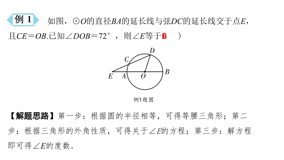 第1部分 解题方法突破篇—圆中常见辅助线的作法-2021年中考数学一轮复习ppt课件（广西专版）.pptx_第3页