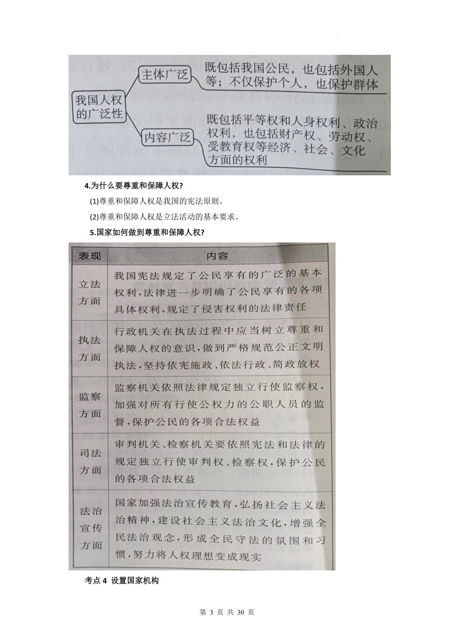 部编版八年级下册道德与法治期末复习必背考点提纲（实用！）.docx_第3页