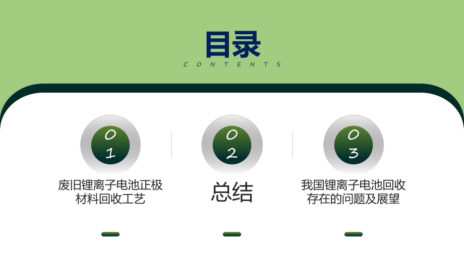 废旧锂离子电池回收利用技术简约风废旧电池回收利用技术培训实用（ppt）.pptx_第3页