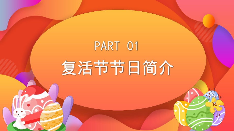 红色卡通风2023复活节活动主题班会PPT模板.pptx_第3页