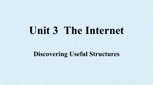 Unit 3 Discovering Useful Structures 现在完成时被动语态（ppt课件）-2023新人教版（2019）《高中英语》必修第二册.pptx