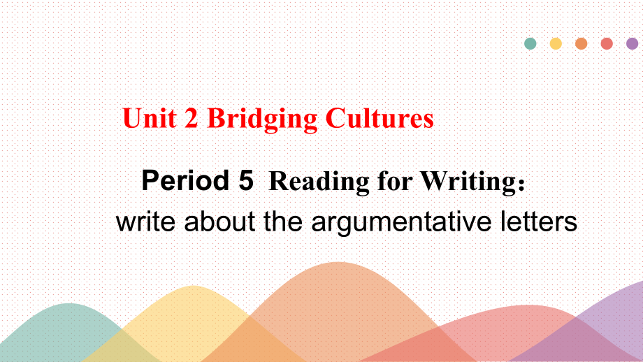 Unit 2 Using Language Reading for Writing 写作（ppt课件）-2023新人教版（2019）《高中英语》选择性必修第二册.pptx_第1页