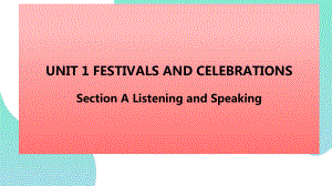 Unit 1 Listening and Speaking （ppt课件）(4)-2023新人教版（2019）《高中英语》必修第三册.pptx