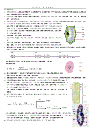 初中生物总复习资料{超全}(1).doc